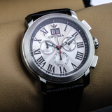 Optima - Swiss Chronograph - OSC392-SL-1A
 Swiss Ronda 46 mm, OSC392 30 m (3 ATM / 100 ft)