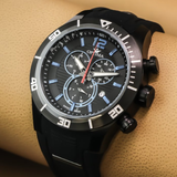 Optima - Swiss Chronograph - OSC382-BX-3  Swiss Quartz Chronograph 46.2mm OSC382 50 m (5 ATM / 169 ft)