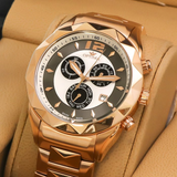 Optima - Swiss Made Chronograph - OSC268-RR-7 Quartz Chronograph
 44mm OSC268 50 m (5 ATM / 169 ft)