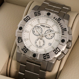 MERCURY - Swiss Chronograph - ME10225-SS-1 Quartz Chronograph
 44 mm ME10225 50m (5 ATM, 169 ft)