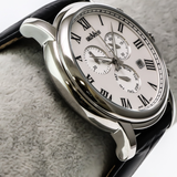 GEOVANI - Swiss Chronograph Watch - GOC555-SL-1 Swiss Chronograph Quartz 45mm GOC555 50m (5 ATM, 169 ft)