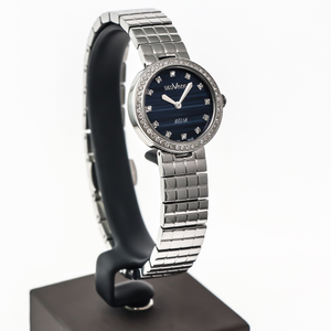 GEOVANI - Swiss Diamond Watch - GOL577-SS-DD-9  Swiss Quartz 27.5mm. GOL577 50m (5 ATM, 169 ft)