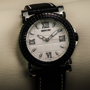 Mercury - Swiss Watch - ME10205-SBL-1
 Quartz
 37 mm ME10205 50m (5 ATM, 169 ft)