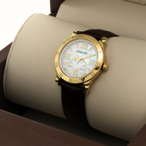 Mercury - Swiss Watch - ME255-GL-7
 Swiss Quartz 36 mm ME255 50m (5 ATM, 169 ft)