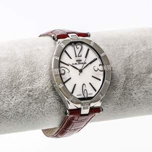 Murex - Swiss Diamond Watch - Red Strap - RSL815-SL-D-7 Swiss Quartz 34 x 41 mm RSL815 30 m (3 ATM / 139 ft)