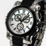 Mercury - Swiss Chronograph - ME1075-SB-7
 Quartz
 42.5 mm ME1075 30 meters (3 ATM, 100 feet)