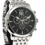 RSW - Swiss chronograph - RSWC111-SS-3 Swiss Chronograph Ronda 44 mm RSWC111 50 m (5 ATM / 169 ft)