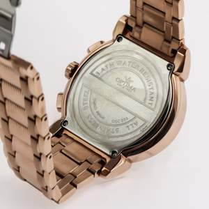 Optima - Swiss Made Chronograph - OSC233-RR-7 Quartz Chronograph
 45.9 mm OSC233 30 m (3 ATM / 100 ft)
