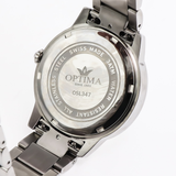 Optima - Swiss Watch - OSL347-SS-7
 Quartz
  41.40 mm  OSL347  30 meters (3 ATM / 100 feet)