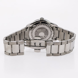 MERCURY - Swiss Made Watch - MEC470-SS-1 Quartz
 43 mm MEC470 50m (5 ATM, 169 ft)