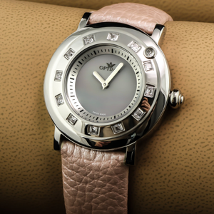 Optima - Swiss Made Watch - OSL296-SL-7 - Pink Strap Quartz
 38 mm OSL296 50 m (5 ATM / 169 ft)