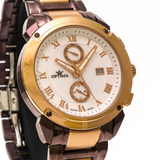 Optima - Swiss Dual Time - OSC241-CR-7
 Quartz
 43mm OSC241 30 m (3 ATM / 100 ft)
