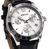 MERCURY - Swiss Made Watch - MEC470-SL-1 Quartz
 43 mm MEC470 50m (5 ATM, 169 ft)