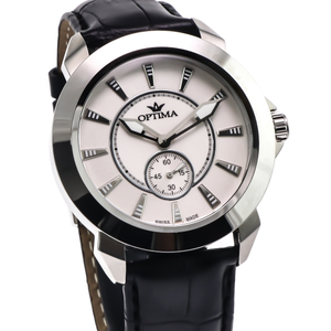 Optima - Swiss Watch - OSM264-SL-1
 Quartz
 42.6 mm OSM264 50m (5 ATM, 169 ft)