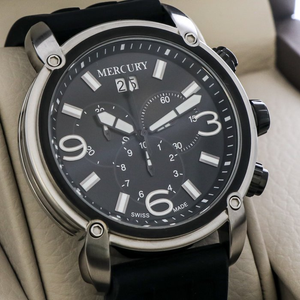 Mercury - Swiss Chronograph - ME275-SBX-3 - No Reserve Price - Men - 2011-present Swiss Chronograph Quartz  46 mm ME275 50m (5 ATM, 169 ft)