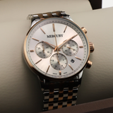 Mercury - Swiss Chronograph - ME395-SR-1 Swiss Chronograph Quartz 47mm ME395 50m (5 ATM, 169 ft)