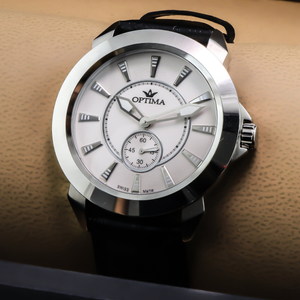 Optima - Swiss Watch - OSM264-SL-1
 Quartz
 42.6 mm OSM264 50m (5 ATM, 169 ft)