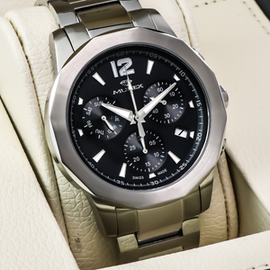 Murex - Swiss Chronograph - MUC605-SS-9
 Swiss Chronograph Ronda 44.7 mm MUC605  50 meters (5 ATM / 169 feet)
