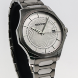 Mercury - MEM465-SS-1  Swiss made Ronda Quartz 44 mm MEM465 50m (5 ATM, 169 ft)