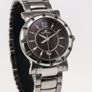 Optima - Swiss Watch - OSL265-SS-4
 Quartz
 39 mm  OSL265 50 meters (5 ATM / 169 feet)