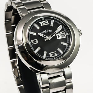Geovani Swiss 44mm Stainless Steel Quartz Watch 3ATM GOB511