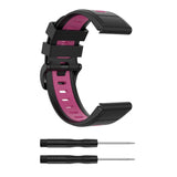 Silicone Band for Garmin Fenix 7X/5x GPS/6X GPS 26mm Multi Colors