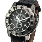 Mercury Swiss 44mm Stainless Steel Quartz Chronograph Watch 5ATM ME10225