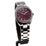 Optima Swiss Watch 32mm Stainless Steel Quartz Zircon Bezel Set 5ATM OSL446