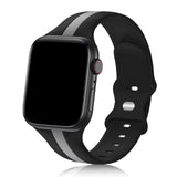 Sport Band for Apple Watch 38/40/41 & 42/44/45/46/49/Ultra Silicone Adjustable