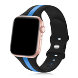 Sport Band for Apple Watch 38/40/41 & 42/44/45/46/49/Ultra Silicone Adjustable