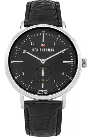 Ben Sherman Men Watch • Dylan Professional • 41mm • Quartz • 3ATM • WBS102BB
