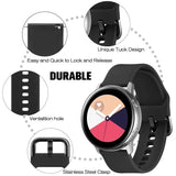 Silicone Band for Samsung Galaxy Watch Adjustable Comfortable Breathable