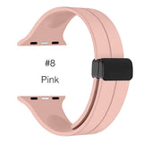 Sport Band for Apple Watch 38/40/41mm & 42/44/45/46/49/Ultra Silicone Adjustable