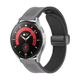 Leather Band Magnetic Clasp for Samsung Galaxy Watch Adjustable Premium Leather