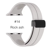 Sport Band for Apple Watch 38/40/41mm & 42/44/45/46/49/Ultra Silicone Adjustable