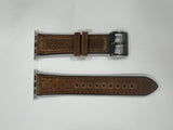 Calf Leather Band for Apple Watch 38/40/41 S10 9 8 SE & 42/44/45/46/49/Ultra