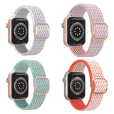 4 Pack Fashion Bands for Apple Watch 38/40/41mm & 42/44/45/46/49/Ultra Nylon