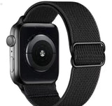Soft Stretch Nylon Loop Band Apple Watch Series Compatible 38 40 41 42 44 45 46