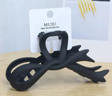 13cm Bow Hair Claw Clips 6-Pack Bundle Matte Large Hair Clips Free US Shipping