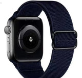 Soft Stretch Nylon Loop Band Apple Watch Series Compatible 38 40 41 42 44 45 46