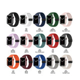 Sport Band for Apple Watch 38/40/41mm & 42/44/45/46/49/Ultra Silicone Adjustable