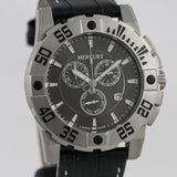 Mercury Swiss 44mm Stainless Steel Quartz Chronograph Watch 5ATM  ME10225