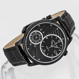 Manager Watches • Dual Time • Stainless Steel • 44mm  Quartz • 5ATM Saphire