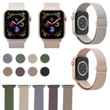 Stretchy Nylon Solo Loop Band Apple Watch Series Compatible 38 40 41 42 44 45 46