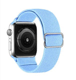 Soft Stretch Nylon Loop Band Apple Watch Series Compatible 38 40 41 42 44 45 46
