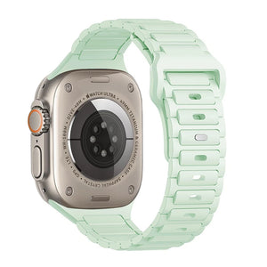 24 Colors • Breathable Adjustable Silicone Sport Band for Apple Watch All Series