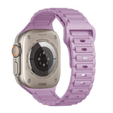 24 Colors • Breathable Adjustable Silicone Sport Band for Apple Watch All Series
