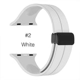Sport Band for Apple Watch 38/40/41mm & 42/44/45/46/49/Ultra Silicone Adjustable