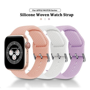 Breathable Silicone Sport Band for Apple Watch All Series Adjustable 24 Colors