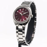 Optima Swiss Watch 32mm Stainless Steel Quartz Zircon Bezel Set 5ATM OSL446